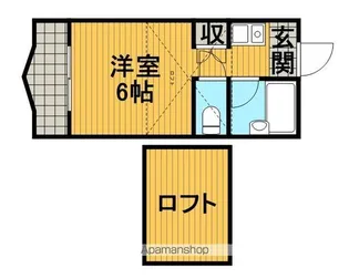 東京都三鷹市北野3丁目【アパート】の間取り