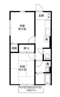 サンコート東戸塚A棟【2階】の間取り
