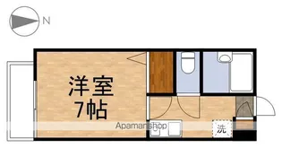 東京都日野市日野本町2丁目【マンション】の間取り