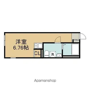 ラトゥール橋本【3階】の間取り