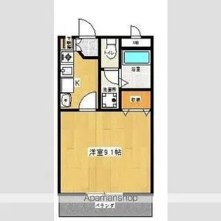 クオーレメイトウ【1階】の間取り