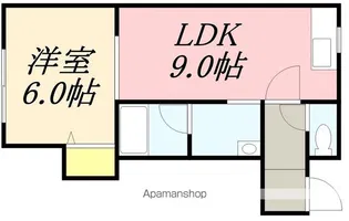 エクセレントハウスⅡ【103号室】の間取り