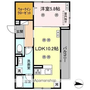VILLA HAKUYO【2階】の間取り