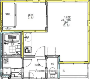 REGALEST東海学園前【3階】の間取り