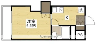 第3中川コーポラス【7階】の間取り