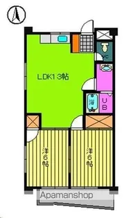 メゾン・スイート【2階】の間取り