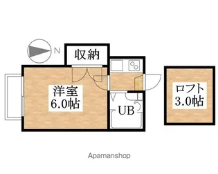 クラシック犬山【106号室】の間取り