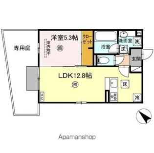 ヴィバーチェ【1階】の間取り
