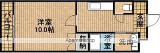 フォレストリバー【302号室】の間取り