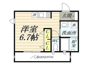THE KUGENUMA GATE【3階】の間取り