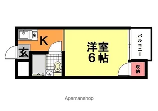 ジョイ立花【305号室】の間取り