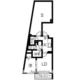 AZ代々木上原 (旧KINOMORI代々木上原【2階】の間取り