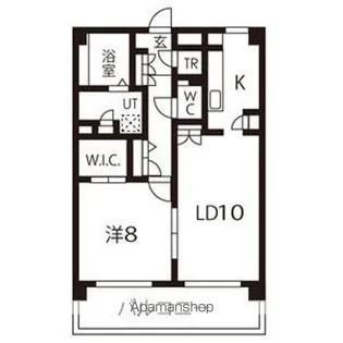エルーデ メイファ【3階】の間取り