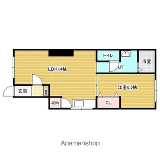 4W5 AP【1階】の間取り