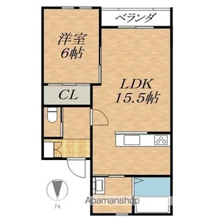 リステマスリ【3階】の間取り