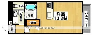 MAISON BLEU FONCE【1階】の間取り