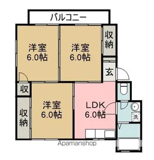 スターハイム【3階】の間取り
