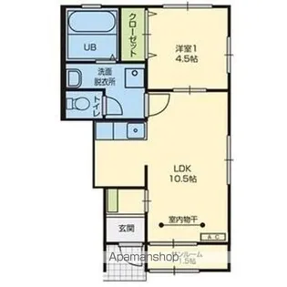 プルミエ【1階】の間取り