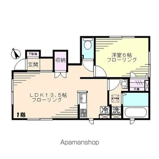 ブリーズ・K【1階】の間取り