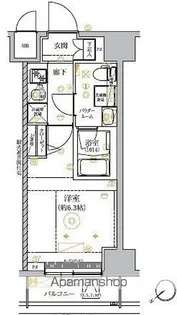 RELUXIA GRANDE横濱吉野町【3階】の間取り