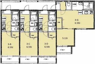 エマーソンパーク【3階】の間取り