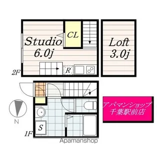 メゾン・ド・プランドール蘇我【1階】の間取り