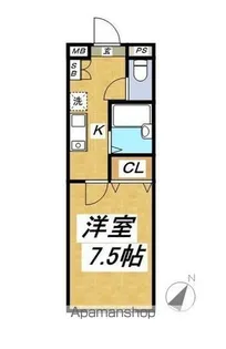 東京都練馬区北町7丁目【マンション】の間取り