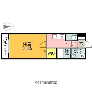 イ・カーサMS【101号室】の間取り