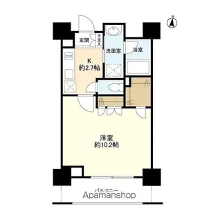 スタイリオ蒲田【6階】の間取り