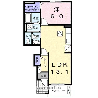 CRANE【1階】の間取り