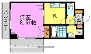スペーシア高円寺Ⅰ【11階】の間取り