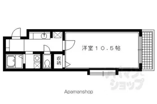メゾンレイシー【2F号室】の間取り