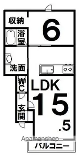 BAOBABⅣ【3階】の間取り