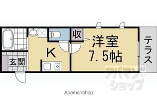 レーベン21【107号室】の間取り