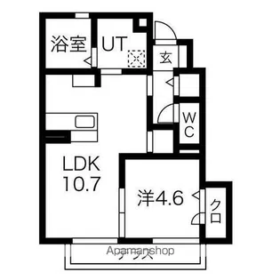 マ メゾン【1階】の間取り