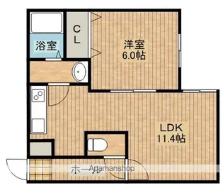 センプレピエーノ文京台【302号室】の間取り