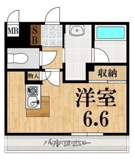 ノーブル参番館【2階】の間取り