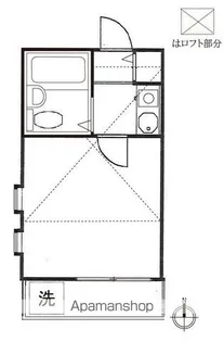 コーポマリーナ尾山台【2階】の間取り