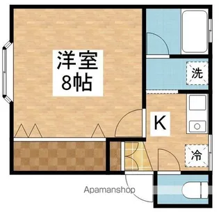サンセベリア【2階】の間取り