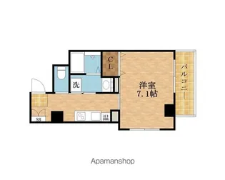1Kの間取り画像