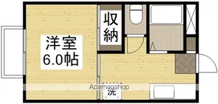 メゾン山盛【3階】の間取り