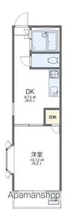 レオパレス本城東五番館【201号室】の間取り