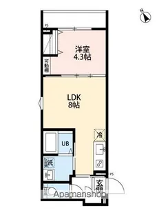ROMA【2階】の間取り