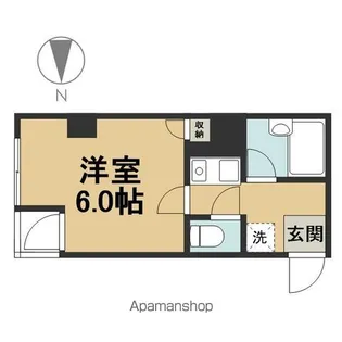 メゾンオパール【1階】の間取り