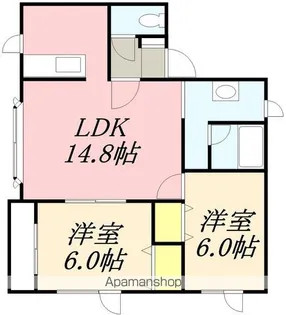 ステラ【203号室】の間取り