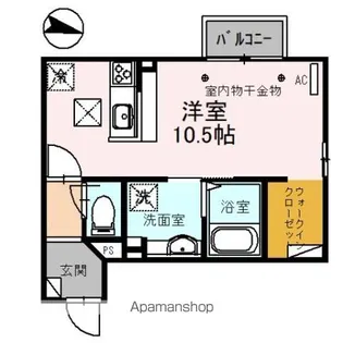 SHION B棟【1階】の間取り