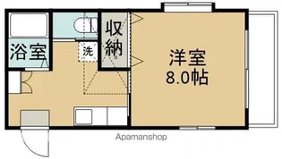 ヨシノ砂山Ⅱ【108号室】の間取り