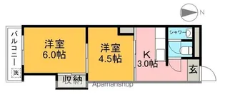 藤本マンション【3階】の間取り