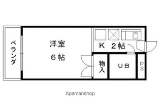 エクセレント林戸【105号室】の間取り