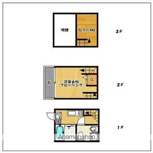 CASA DI GLORIA【1階】の間取り